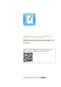 SMART Notebook 11 | Software del sistema operativo Mac OS X