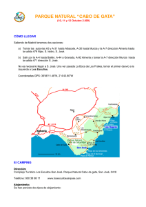 Informacion Adicional Cabo de Gata