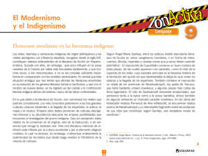 El Modernismo y el Indigenismo