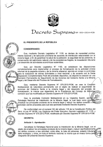 Decreto Supremo N° 003-2014-PCM - Presidencia del Consejo de