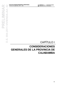 PAT CAPITULO I Consideraciones Generales.
