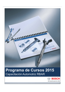 Programa de Cursos 2015