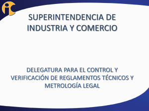 Presentación de PowerPoint - Ministerio de Comercio, Industria y