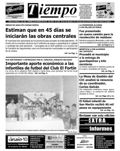 Informes - Diario Tiempo Digital