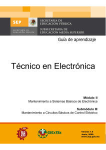 Técnico en Producción Técnico en Electrónica