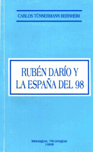 Libro - Rubén Darío y la España del 98