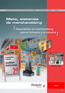 Catalogo Merchandising - Gloria ETIMAC Canarias, SL