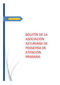 Boletín 38. Invierno 2016 - Asociación Española de Pediatría de