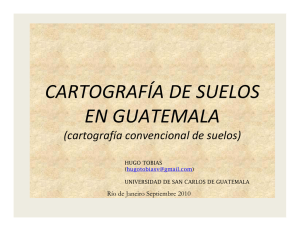 CLASIFICACION DE LOS SUELO EN GUATEMALA