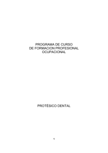 protésico dental