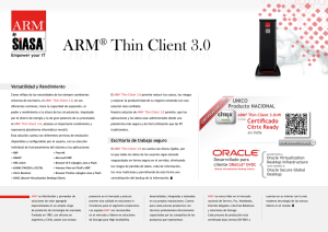 ARM® Thin Client 3.0 ARM Thin Client 3.0