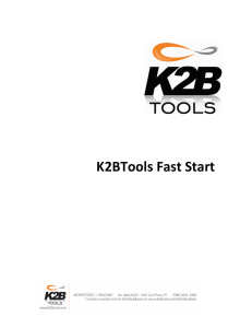 3 Uso K2BTools Fast Start