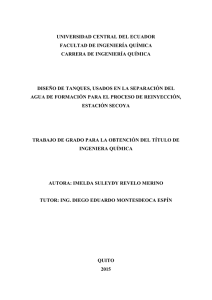 universidad central del ecuador facultad de ingeniería química