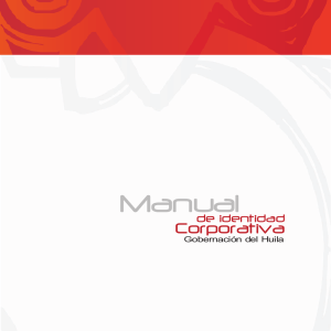 Manual de Imagen Corporativa 2008-2011