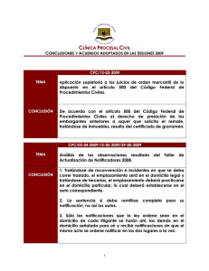Clínica Procesal Civil 2009 - Poder Judicial de Estado de