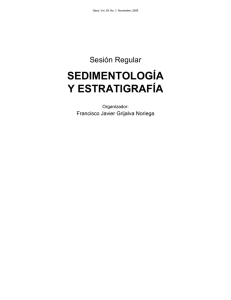Sedimentología y estratigrafía