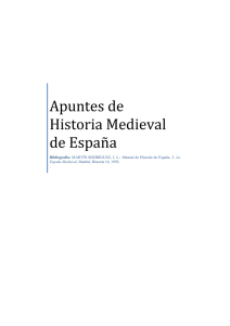 Apuntes de Historia Medieval de España
