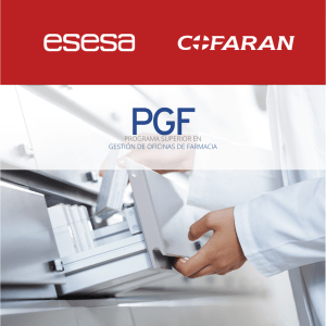 pgf | 1 programa superior en gestión de oficinas de farmacia