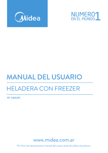 Descargar Manual de usuario Heladeras Total No Frost