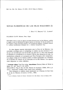 notas floristicas de las islas baleares (1)