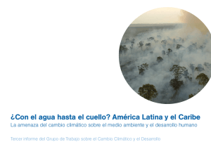 ¿Con el agua hasta el cuello? América Latina y el Caribe