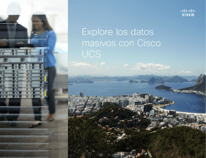 Explore los datos masivos con Cisco UCS