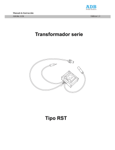 Transformador serie Tipo RST