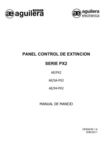 PANEL CONTROL DE EXTINCION SERIE PX2