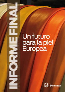 Un futuro para la piel Europea