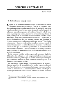 a derecho y literatura - Biblioteca Virtual Miguel de Cervantes