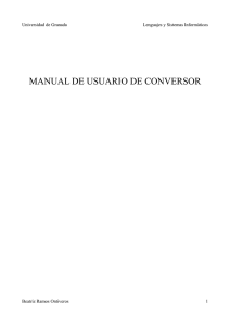 manual de usuario de conversor