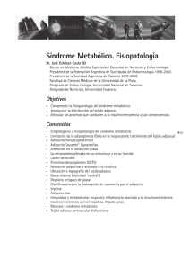 Síndrome Metabólico. Fisiopatología