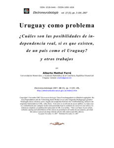 Uruguay como problema - Buenos Aires City Govt.