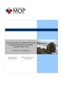 Plan Nacional de Infraestructura de Mejoramiento del Borde