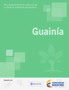 Guainía - Observatorio de Drogas de Colombia