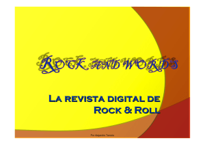 Rock and words - IES Victorio Macho