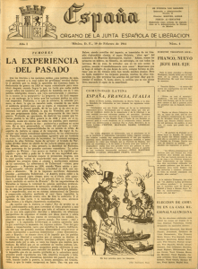 Órgano de la Junta Española de Liberación. Año I, núm. 4, 19 de