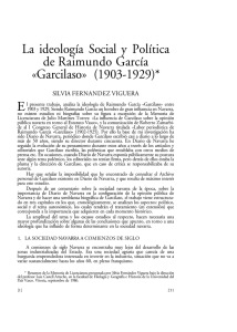 La ideología Social y Política de Raimundo García