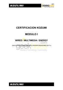 certificacion kozumi - modulo i