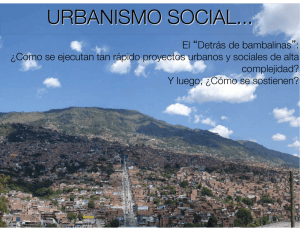 URBANISMO SOCIAL