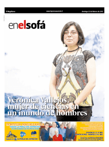 Verónica Vallejos, mujer de ciencias en un