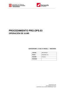 procedimiento pro.ops.03 - Aeroport d`Andorra la Seu
