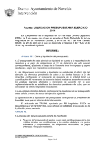 Informe-liquidacion - Ayuntamiento de Novelda