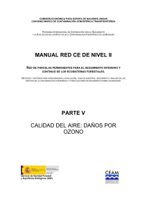 manual red ce de nivel ii parte v calidad del aire: daños por ozono