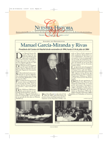 Galería de Presidentes: Manuel García