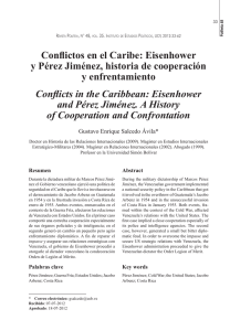Conflictos en el Caribe: Eisenhower y Pérez Jiménez, historia de
