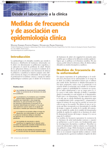Medidas de frecuencia y de asociación en epidemiología clínica