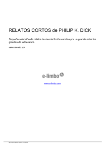 RELATOS CORTOS de PHILIP K. DICK - E