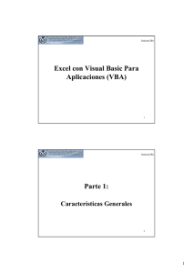 Apuntes sobre VBA para Excel (Ms Office) (pdf 0,57