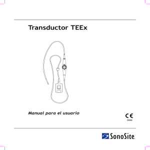 Transductor TEEx Manual para el usuario